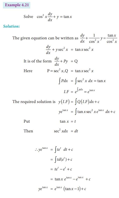 differential equations solved problems pdf