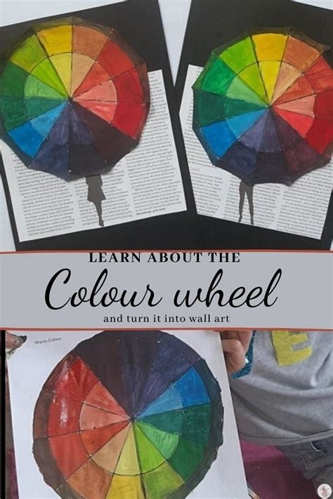 Colour Wheel Art Project For Kids - Diary of a First Child