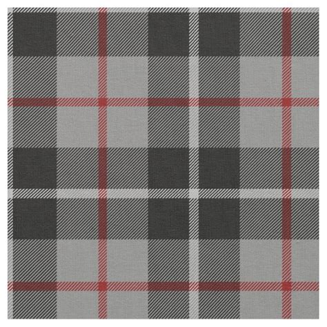 Clan Thompson Tartan Fabric | Zazzle