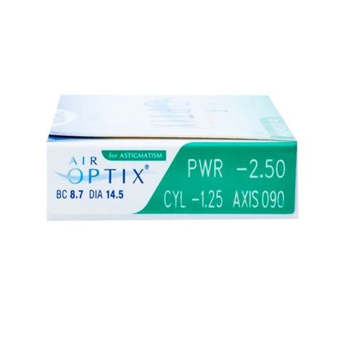 Air Optix for Astigmatism – 3 Pack | Contacts Cow