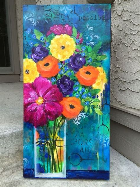 40 Brilliant Spray Painting Art Pieces | Flower art painting, Flower ...