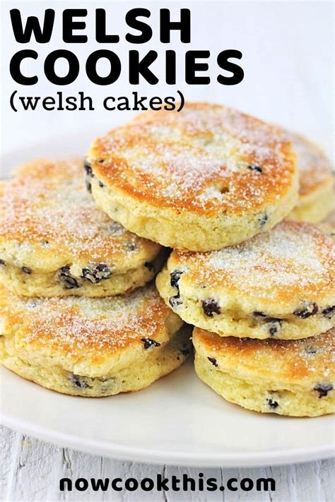 Delicious Welsh Cookies for Tea Time