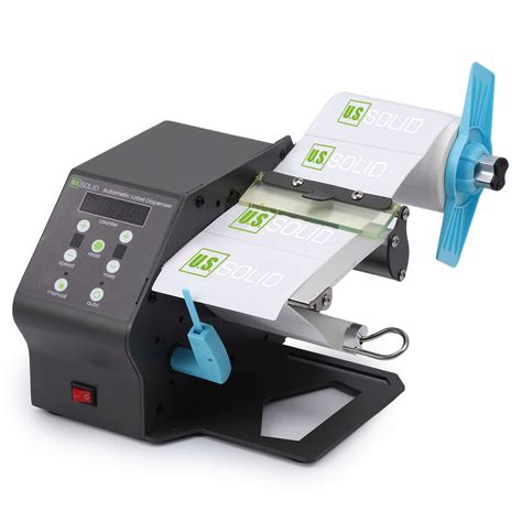 U.S. Solid Automatic Label Dispenser for Translucent/Opaque Labels ...