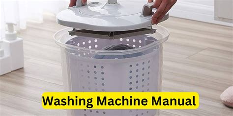 "Washing Machine Manual: Your Ultimate Guide"