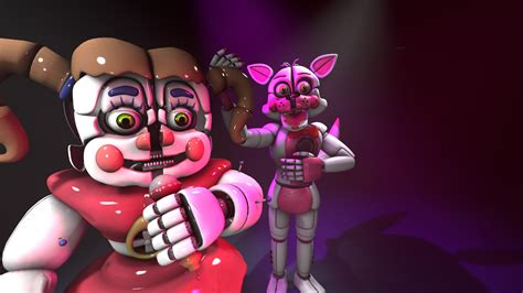 Foxy Circus Baby Five Nights at Freddy's Sister Location HD FNAF ...