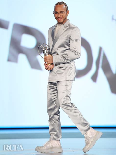 Lewis Hamilton Wore Dior Men To The 2020 Laureus World Sports Awards