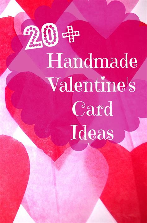 20 Handmade Valentine's Day Card Ideas - BargainBriana