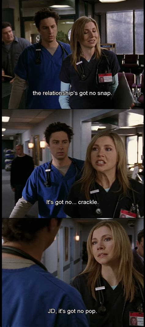 Scrubs quote. I love Elliot's serious face in the last picture. www ...