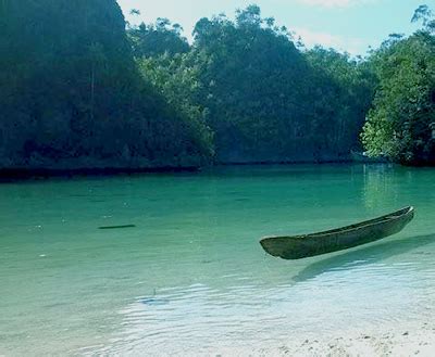 Ermun Beach in Kaimana Regency, West Papua Province