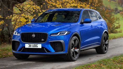 2021 Jaguar F-Pace SVR Debuts With Better Acceleration, Higher Top Speed