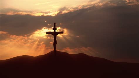 Three Cross On Calvary Stock Footage Video 315049 | Shutterstock