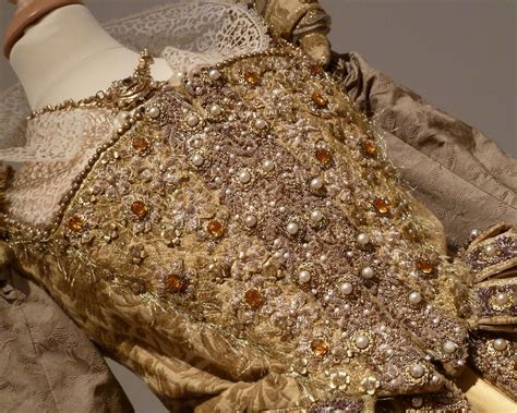 Detail of costume for "Queen Elizabeth I" (as worn by Cate Blanchett ...