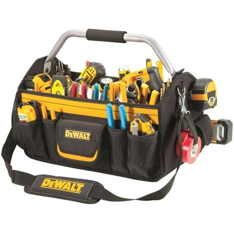 DEWALT 9-in Open Tote Tool Bag | Tool bag, Best tool bag, Dewalt tools