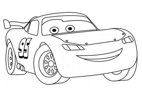 Disney Pixar Lightning McQueen coloring page - Download, Print or Color ...