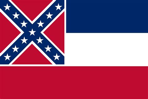 Current Mississippi State Flag