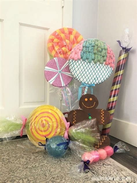 5 Ways to Make Giant Candy for a Candyland Theme | Candy decorations ...