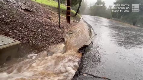 Trees Down, Roads Covered In High Water In CA - Videos from The Weather ...