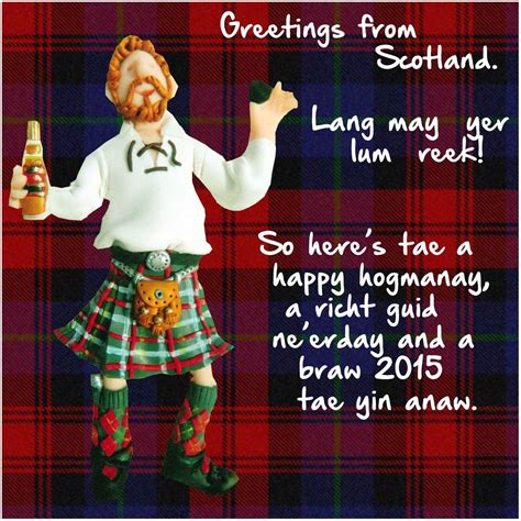 Happy Hogmanay : Scotland