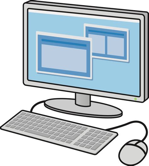 Desktop Computer (#3) - Openclipart