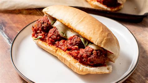 Homemade Meatball Sub Recipe