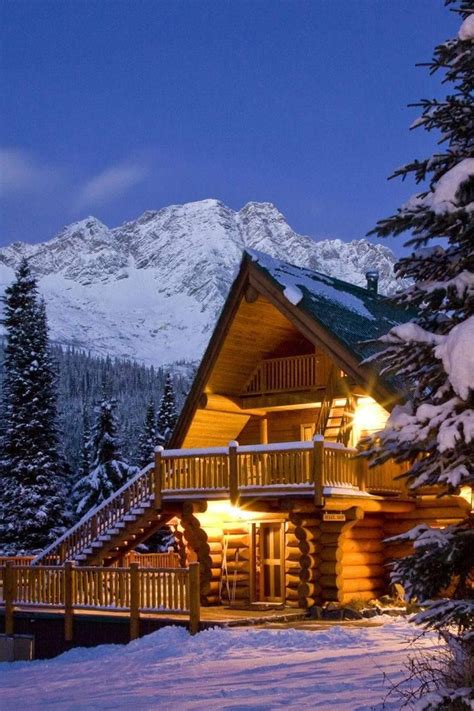 Pin on Buildings/Scenery | Dream house, Winter house, Snow cabin