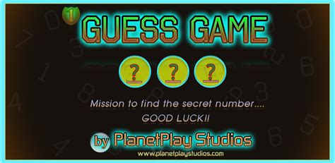 Guess Game-Guess The Number Android - ModDB