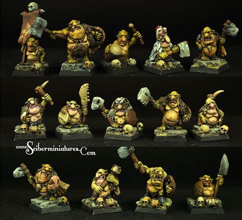 ArtStation - Goblins miniatures, Scibor Teleszynski | Goblin ...