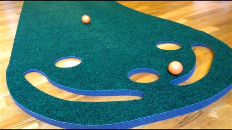 Best Indoor Golf Putting Mat Green by Putt-A-Bout - YouTube