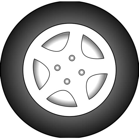 Wheel vector graphics | Free SVG