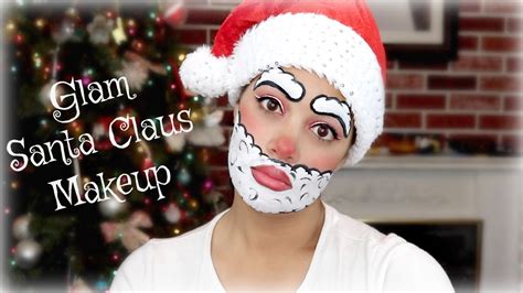 Glam Santa Claus Makeup Tutorial || Day #13 - YouTube