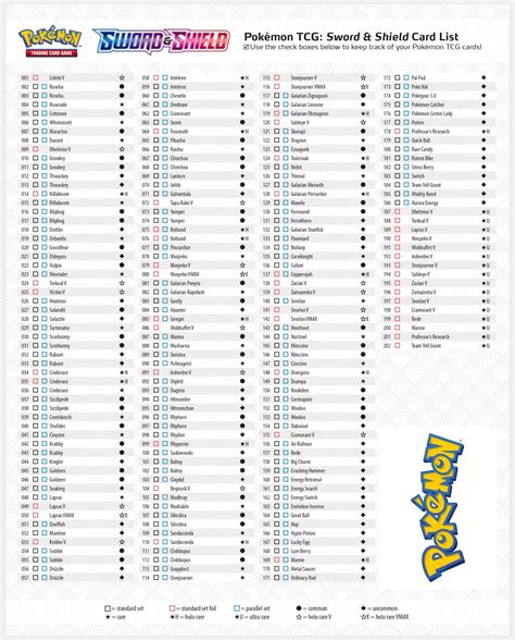 Printable Pokemon Checklist - Printable Word Searches