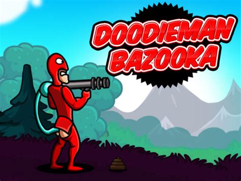 Doodieman Bazooka Game - Shooting