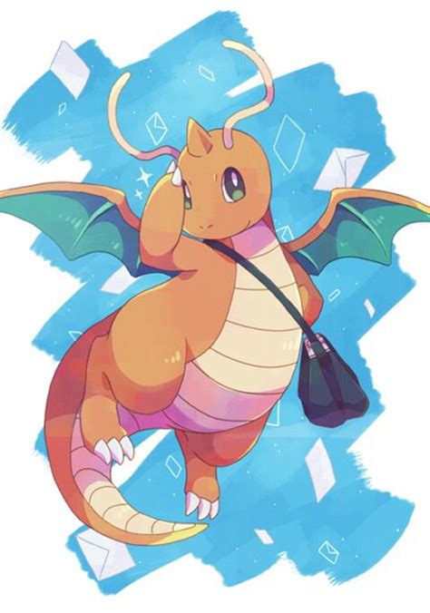 Dragonite messenger :) | Cute pokemon wallpaper, Pokemon dragon ...