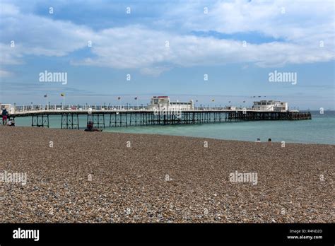 Worthing Pier in West Sussex, England, UK Stock Photo - Alamy