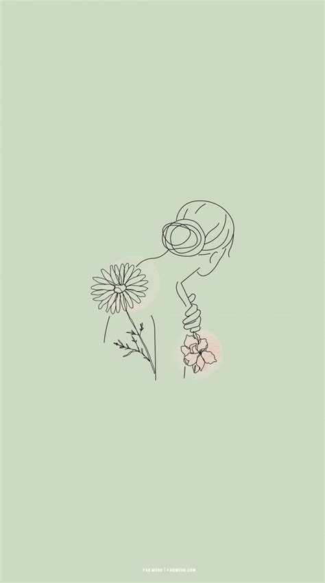 20 Cute Spring Wallpaper for Phone & iPhone : Flower & Woman Pastel ...