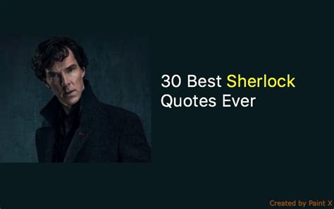 Best Sherlock Holmes Quotes - Spesanut