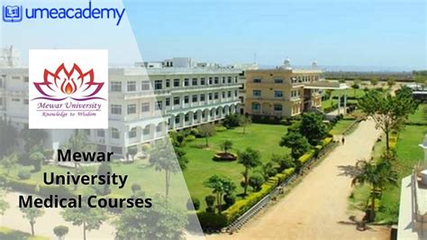 Mewar University Medical Courses | Mewar University Distance… | Flickr