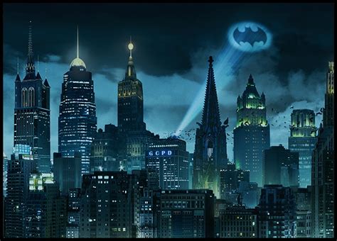 Gotham City Street Signs