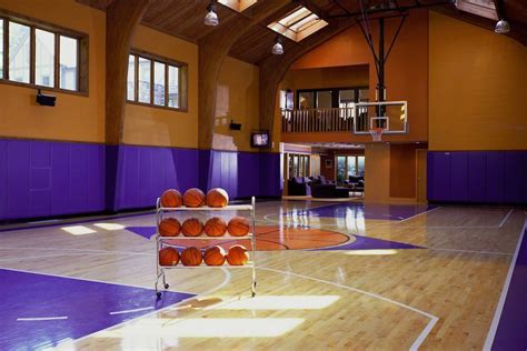 Home Basketball Court With Natural Lighting | EDGonline | Indoor ...