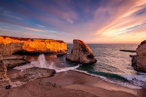 Shark Fin Cove Sunset – Getty Photography