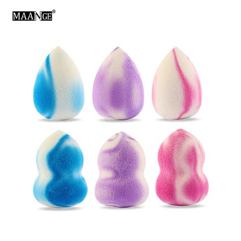 Aliexpress.com : Buy MAANGE 4/6Pcs Professional Makeup Sponges Puff ...