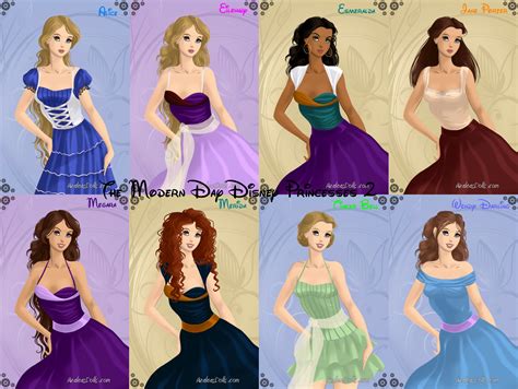 The Modern Day Disney Princesses 2 by nickelbackloverxoxox on DeviantArt