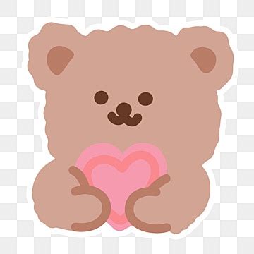 People korean style vector design images choco korean bear stickers ...