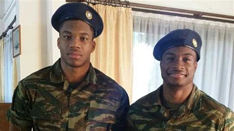 Antetokounmpo brothers begin mandatory military service in Greece ...