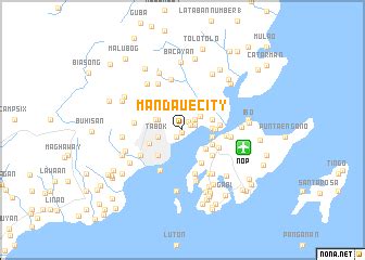 Mandaue City (Philippines) map - nona.net