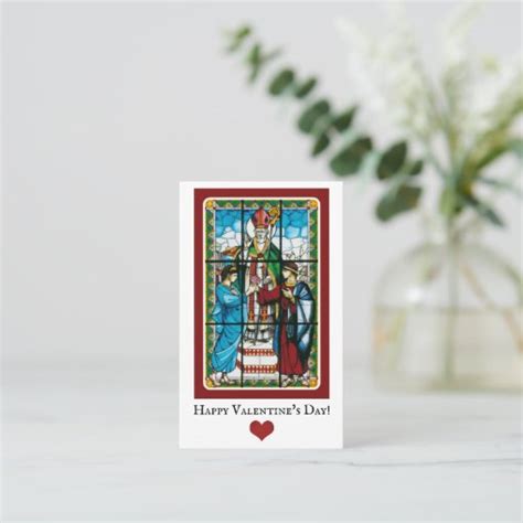 Valentine's Day Greeting Religious Prayer Cards | Zazzle