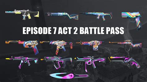 VALORANT Episode 7 Act 2 Battle Pass Skins Have Been Revealed - GameRiv