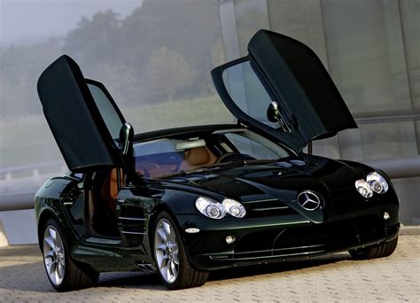 Mercedes with butterfly doors