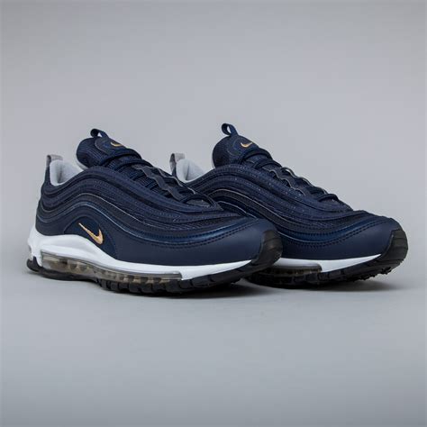 Nike Air Max 97 'Midnight Run' (Midnight Navy/Metallic Gold) - Consortium.