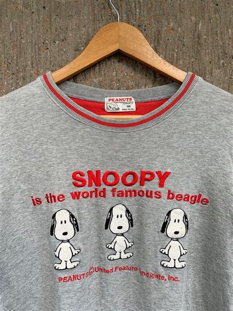 Vintage snoopy peanuts, Men's Fashion, Tops & Sets, Tshirts & Polo ...